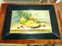 1907-es olajfestmény restaurálása